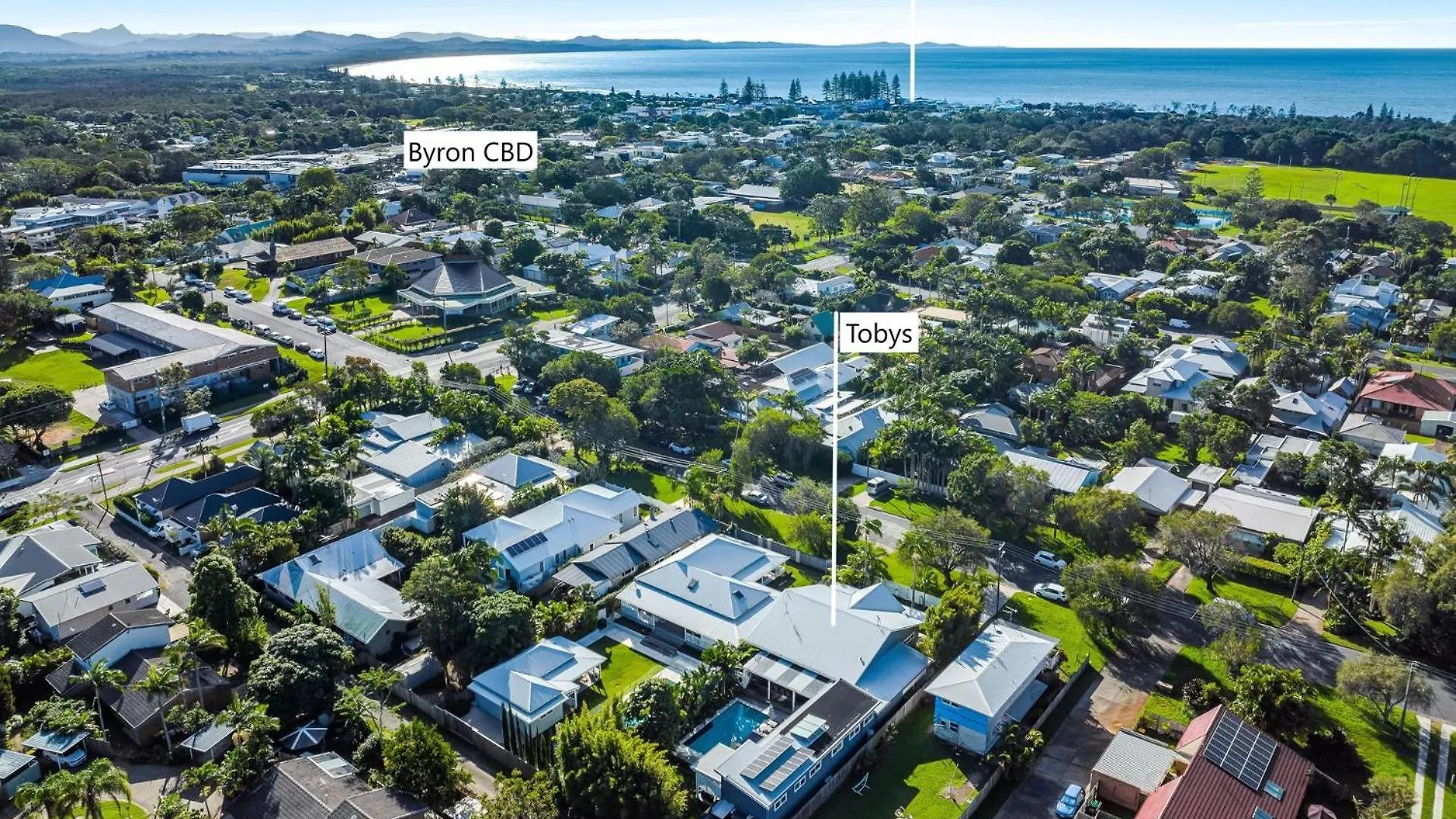 East Coast Escapes - Tobys Byron Bay location