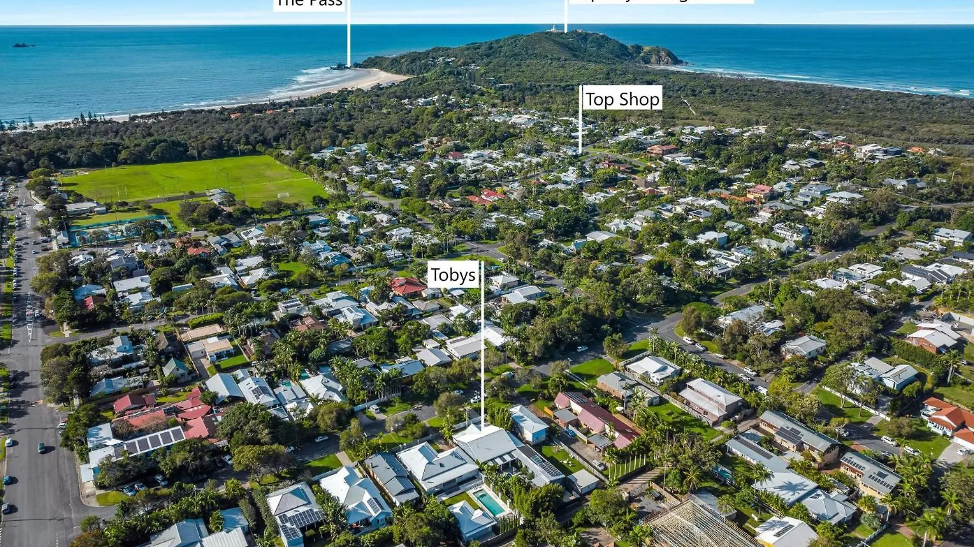 Holiday home East Coast Escapes - Tobys Byron Bay Villa